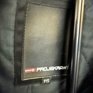 Projek Raw Men's Black Puffer Jacket